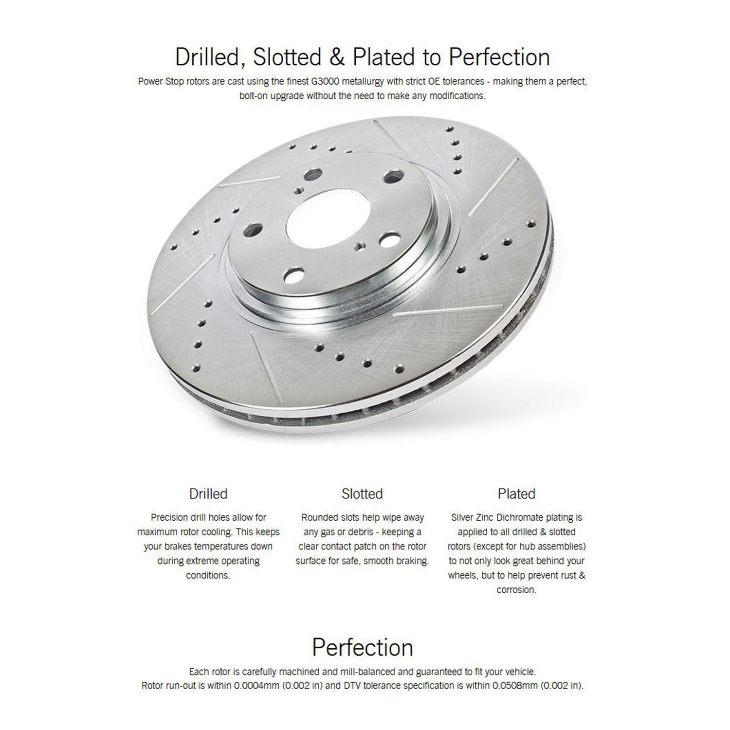 Power Stop® - Evolution Drilled and Slotted - Imagem 3