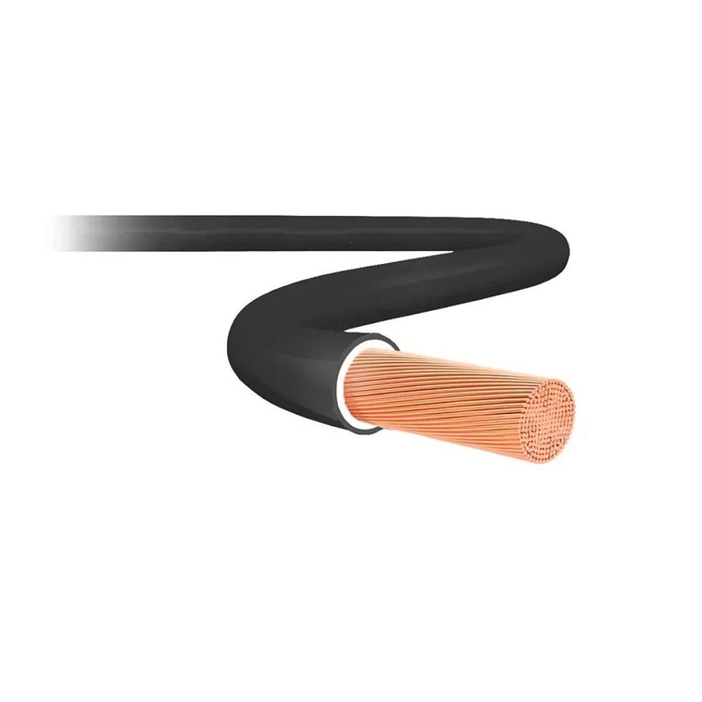 Cabo Flexsil 750V 2,5MM Preto (100M) - Imagem 2