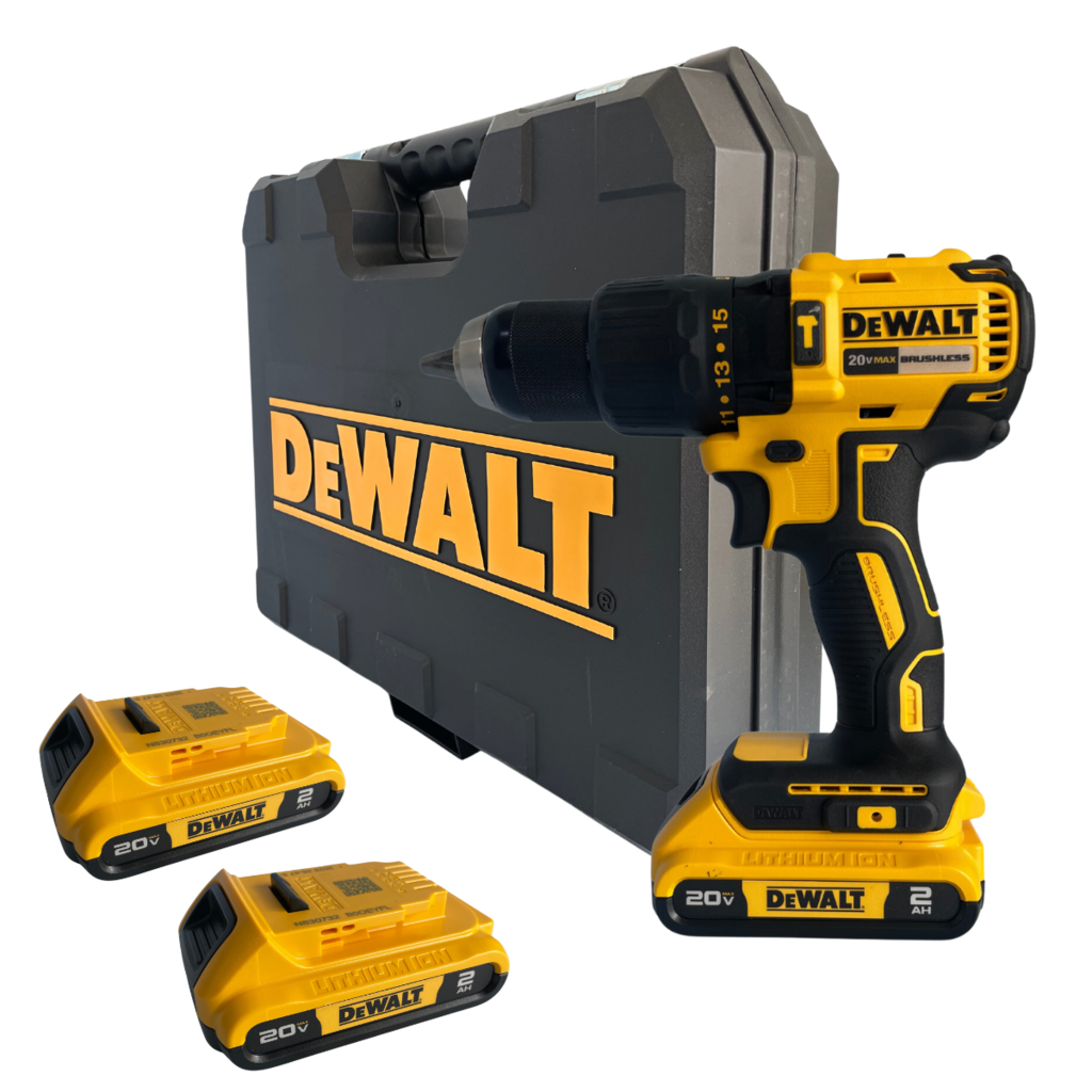 Parafusadeira e Furadeira de Impacto a Bateria 20V 2 DEWALT